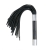Черная плеть Easytoys Flogger With Metal Grip - 38 см. - Easy toys - купить с доставкой в Хабаровске
