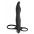 Черная вибронасадка для двойного проникновения Flirtini - 15,9 см. - Lola Games - купить с доставкой в Хабаровске
