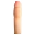 Телесная насадка-удлинитель на пенис PERFORMANCE 1.5INCH COCK XTENDER - 16 см. - Blush Novelties - в Хабаровске купить с доставкой