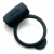 Темно-серое эрекционное кольцо Vibrating Love Ring с вибрацией - Fifty Shades of Grey - в Хабаровске купить с доставкой