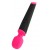 Черно-розовый вибростимулятор ASTER - 19,5 см. - ToyFa