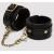 Черные оковы на ноги Bound to You Faux Leather Ankle Cuffs - Fifty Shades of Grey - купить с доставкой в Хабаровске