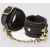 Черные наручники Bound to You Faux Leather Wrist Cuffs - Fifty Shades of Grey - купить с доставкой в Хабаровске