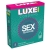 Ребристые презервативы LUXE Royal Sex Machine - 3 шт. - Luxe - купить с доставкой в Хабаровске