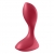 Красный вибромассажёр простаты Satisfyer Backdoor Lover - 14 см. - Satisfyer - в Хабаровске купить с доставкой