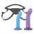 Страпон унисекс Beginners Strap-On с 2 насадками - 15 и 13 см. - Lux Fetish - купить с доставкой в Хабаровске