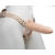 Телесный фаллопротез MEN STYLE с анальным стимулятором - 17,5 см. - LOVETOY (А-Полимер) - купить с доставкой в Хабаровске