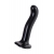 Черный стимулятор для пар P G-Spot Dildo Size M - 18 см. - Strap-on-me - в Хабаровске купить с доставкой