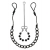 Интимные украшения с бусинами NIPPLE   CLIT JEWELRY - Pipedream - купить с доставкой в Хабаровске