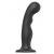 Черная насадка Strap-On-Me Dildo Plug P G size XXL - Strap-on-me - купить с доставкой в Хабаровске