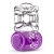 Фиолетовое эрекционное виброкольцо One Night Stand Vibrating C-Ring - Blush Novelties - в Хабаровске купить с доставкой
