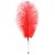 Красное страусовое пёрышко - ToyFa - купить с доставкой в Хабаровске