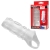 Насадка на пенис с кольцом для мошонки Clear Sensations Enhancer Sex Sleeve - 11,5 см. - XR Brands - в Хабаровске купить с доставкой