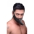 Черный кляп-страпон Masters Mini Face Fuck Strap-On - 14 см. - XR Brands - купить с доставкой в Хабаровске