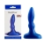 Синий анальный стимулятор Beginners p-spot massager - 11 см. - Lola Games - в Хабаровске купить с доставкой