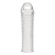 Текстурированная насадка на пенис Clear Textured Penis Enhancing Sleeve Extension - 16,5 см. - BlueLine - в Хабаровске купить с доставкой