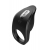 Черное эрекционное виброкольцо Vibro Lust Ring - MALESATION - в Хабаровске купить с доставкой
