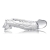 Прозрачная насадка для увеличения члена 2 Inch Clear Extender Sleeve - XR Brands - в Хабаровске купить с доставкой