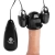 Черная стимулирующая насадка для головки полового члена Multi Speed Vibrating Penis Head Teaser - XR Brands - в Хабаровске купить с доставкой