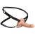 Телесный полый страпон на черных регулируемых ремешках 2’’ Erection Smooth Silicone Penis Sheath - XR Brands - купить с доставкой в Хабаровске