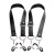 Ремни с зажимами для половых губ Spread Labia Spreader Straps with Clamps - XR Brands - купить с доставкой в Хабаровске