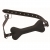 Черный кляп в форме косточки Hound Adjustable Dog Bone Gag - XR Brands - купить с доставкой в Хабаровске
