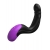 Черно-фиолетовый вибромассажёр простаты Hyper-Pulse P-Spot Massager - Pipedream - в Хабаровске купить с доставкой