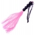 Розовая силиконовая плеть - 35,5 см. - Boys of Toys - купить с доставкой в Хабаровске