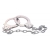 Наручники из металла с длинной цепочкой CHROME HANDCUFFS METAL HANDCUFFS W. KEY - NMC - купить с доставкой в Хабаровске