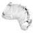 Насадка для ограничения эрекции Detained Soft Body Chastity Cage - XR Brands - купить с доставкой в Хабаровске