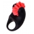 Чёрно-красное эрекционное виброкольцо Erotist - Erotist Adult Toys - в Хабаровске купить с доставкой