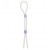 Прозрачное эрекционное кольцо-лассо SILICONE LASSO COCK RING DUAL BEADS - NMC - в Хабаровске купить с доставкой