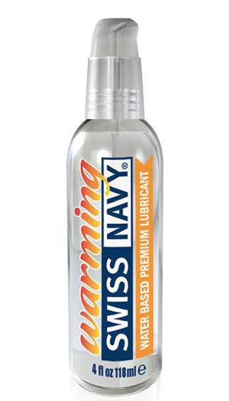 Разогревающий лубрикант на водной основе Swiss Navy Warming Lube - 118 мл. - Swiss navy - купить с доставкой в Хабаровске