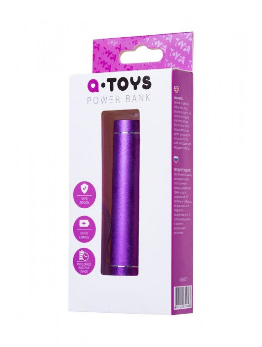 Портативное зарядное устройство A-toys 2400 mAh microUSB - A-toys - купить с доставкой в Хабаровске