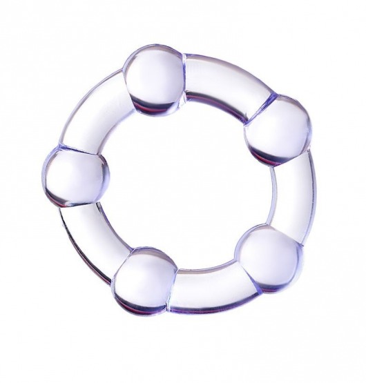 Фиолетовое эрекционное кольцо A-Toys - A-toys - в Хабаровске купить с доставкой