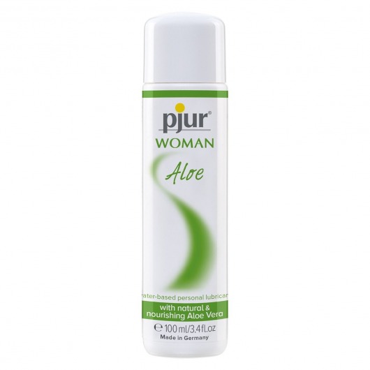 Лубрикант на водной основе pjur WOMAN Aloe - 100 мл. - Pjur - купить с доставкой в Хабаровске