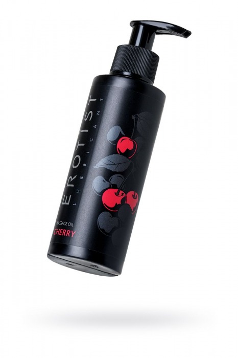 Массажное масло Erotist CHERRY с ароматом вишни - 150 мл. - Erotist Lubricants - купить с доставкой в Хабаровске