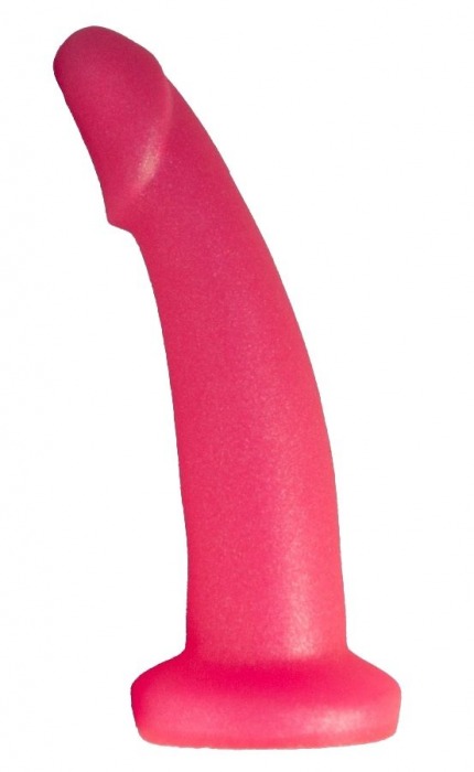 Розовый плаг-массажёр для простаты - 13,5 см. - LOVETOY (А-Полимер) - в Хабаровске купить с доставкой