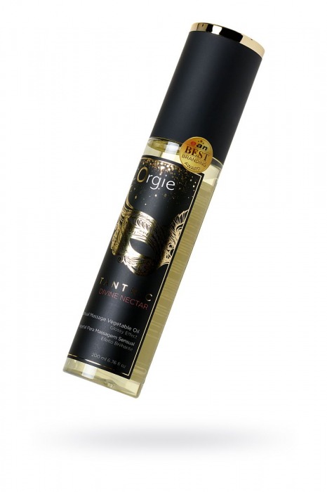 Растительное массажное масло Orgie Tantric Divine Nectar - 200 мл. - ORGIE - купить с доставкой в Хабаровске