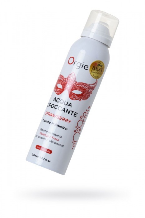 Шипучая увлажняющая пена для чувственного массажа Orgie Acqua Croccante - 150 мл. - ORGIE - купить с доставкой в Хабаровске