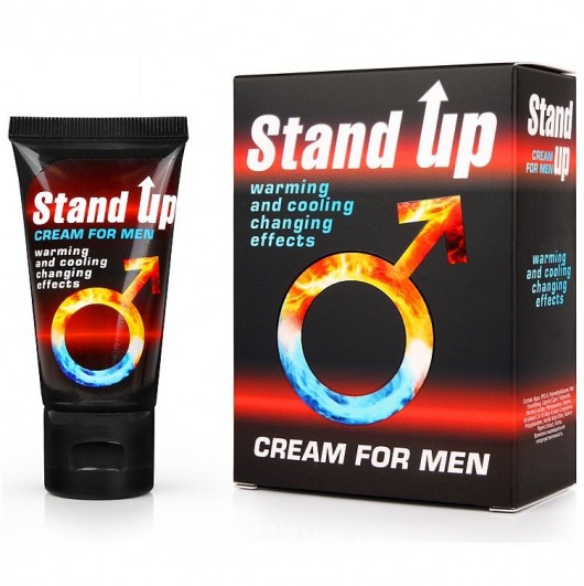 Возбуждающий крем для мужчин Stand Up - 25 гр. - Биоритм - купить с доставкой в Хабаровске