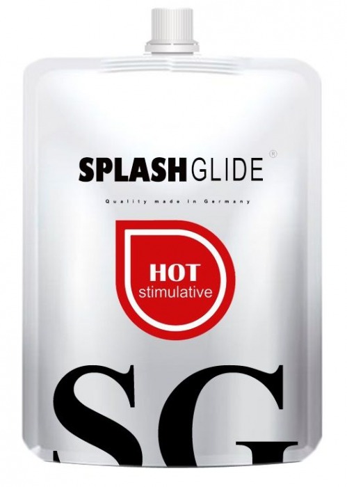 Возбуждающий лубрикант на водной основе Splashglide Hot Stimulative - 100 мл. - Splashglide - купить с доставкой в Хабаровске