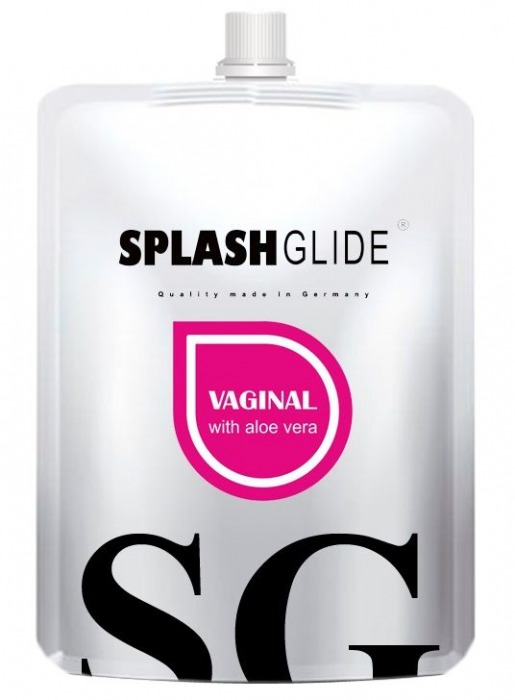 Ухаживающий лубрикант на водной основе Splashglide Vaginal With Aloe Vera - 100 мл. - Splashglide - купить с доставкой в Хабаровске