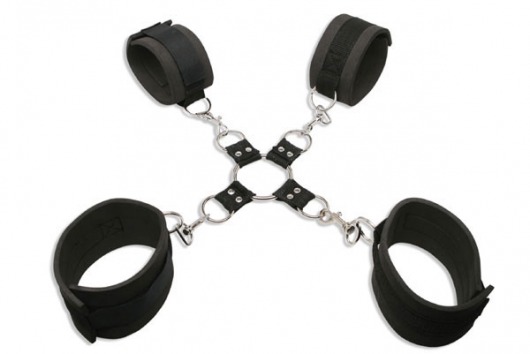 Наручники и наножники с фиксацией Extreme Hog-Tie Kit - Pipedream - купить с доставкой в Хабаровске