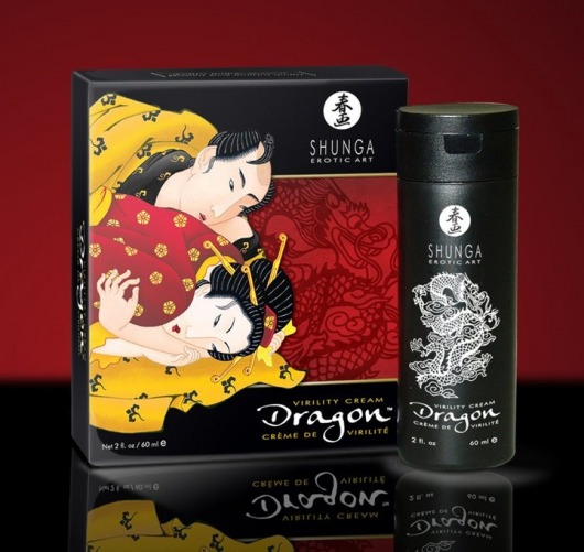 Интимный мужской крем  Дракон - Shunga - купить с доставкой в Хабаровске