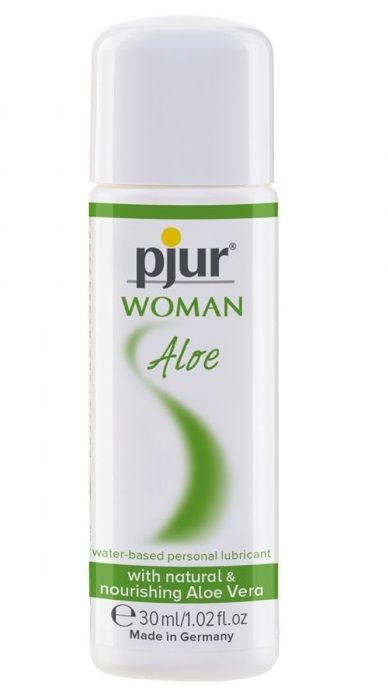 Лубрикант на водной основе pjur WOMAN Aloe - 30 мл. - Pjur - купить с доставкой в Хабаровске