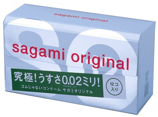 Ультратонкие презервативы Sagami Original - 12 шт. - Sagami - купить с доставкой в Хабаровске