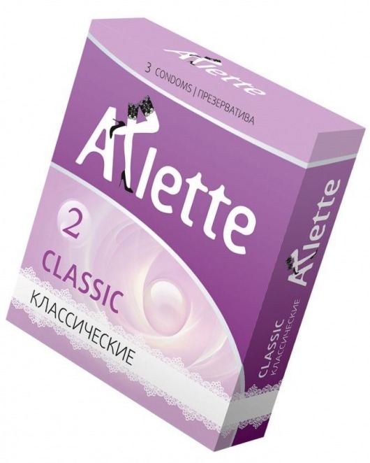 Классические презервативы Arlette Classic - 3 шт. - Arlette - купить с доставкой в Хабаровске