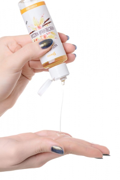 Масло для массажа «Чувственный массаж» с ароматом ванили - 50 мл. - ToyFa - купить с доставкой в Хабаровске