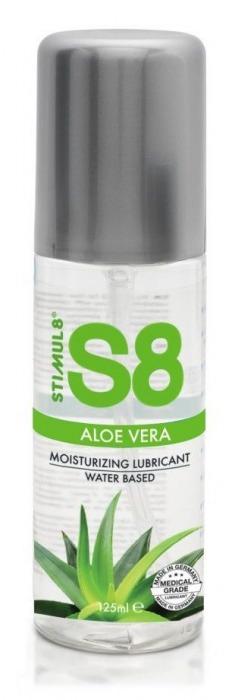Лубрикант на водной основе S8 Aloe Vera Lube - 125 мл. - Stimul8 - купить с доставкой в Хабаровске
